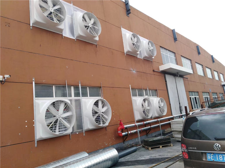 苏州机电设备工厂通风降温工程