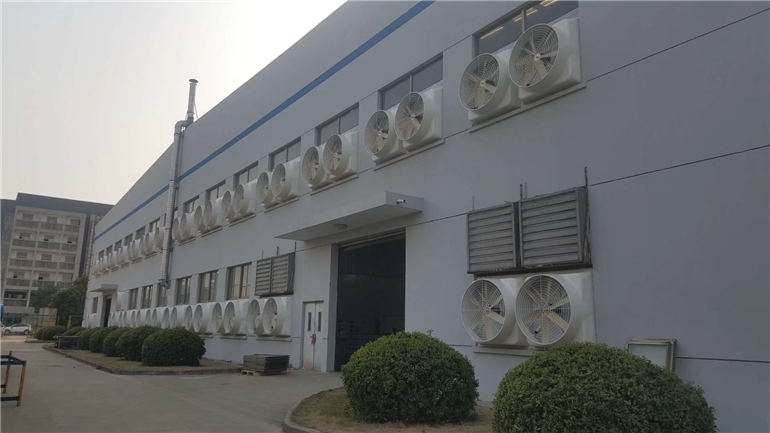苏州机械加工工厂通风降温工程